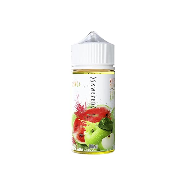 SKWEZED WATERMELON GREEN APPLE 100 ML 0MG