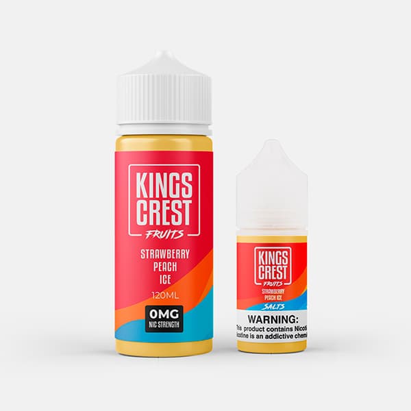 STRAWBERRY PEACH ICE 120 ML 6MG